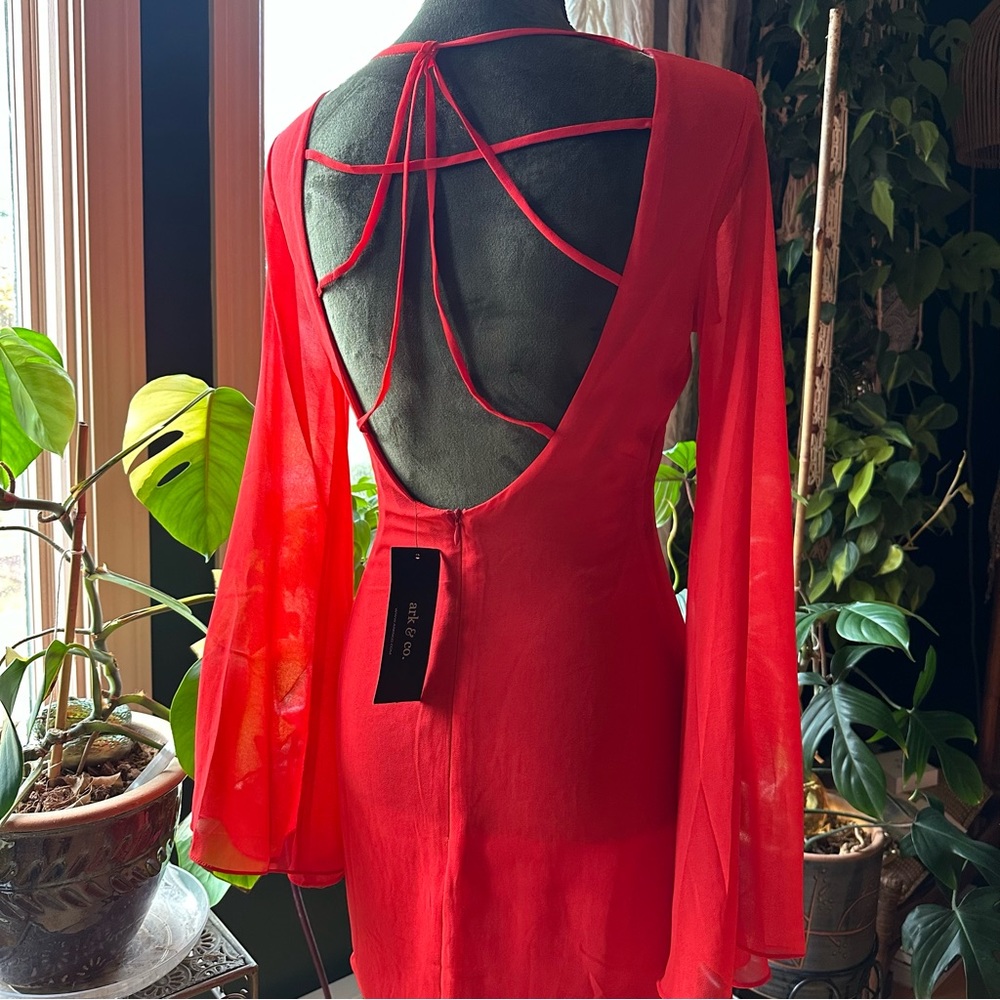 Little Red Dress, Ark & Co, New with Tags